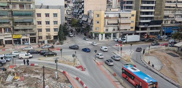 Νέες εργασίες για την κατασκευή κυκλικού κόμβου 